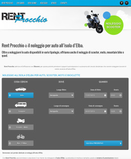 Realizzazione sito Rent Procchio